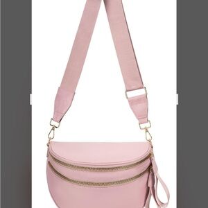 Pink Crossbody Bag